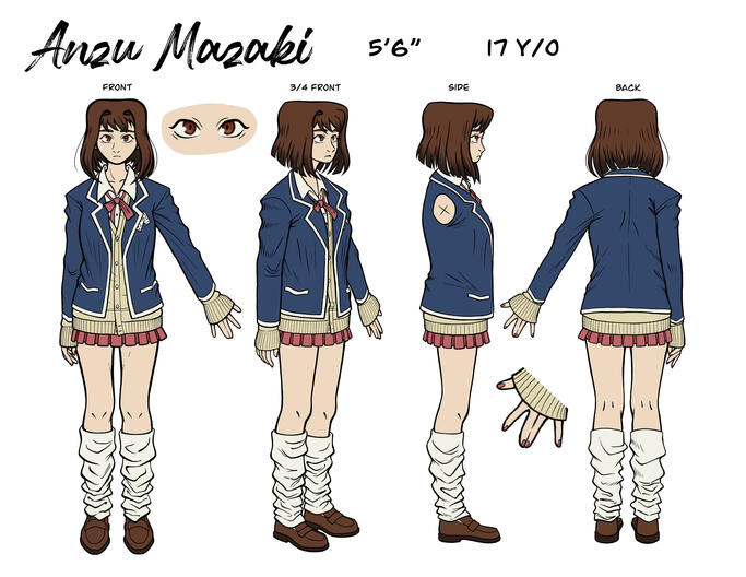 Anzu Mazaki Turn Around With Blazer (2025)